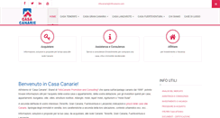 Desktop Screenshot of casacanarie.com